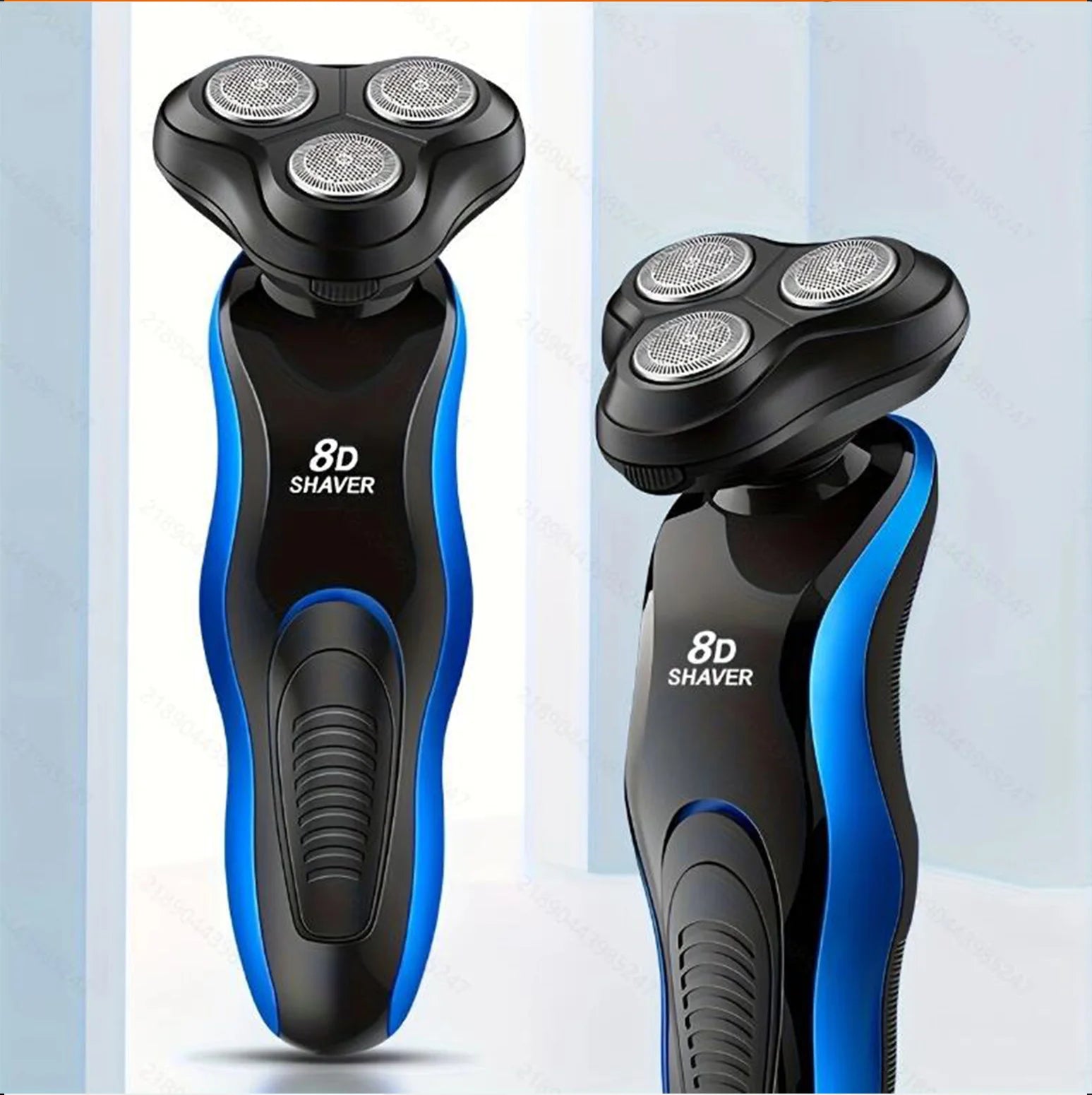 1pc Multifunctional four-in-one electric shaver 4 washable beard shaver rechargeable men's shaver USB rechargeable.